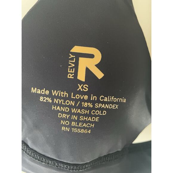 Revly Swim Bikini Top Alex Hybrid Cut Out Seamless Swimwear - Picture 7 of 7